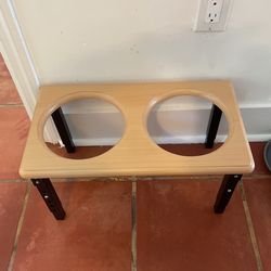 Adjustable Raised Pet Stand for Cats and Dogs