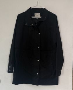New A New Day Black Utility Jacket Women’s Medium