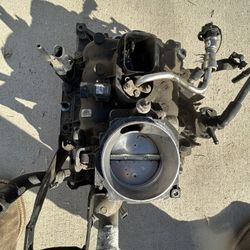 06 Gmc 4.3 Spider Injection,throttle Body And Intake 