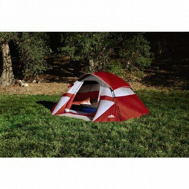 Northwest Territory Sierra Dome Tent red/white