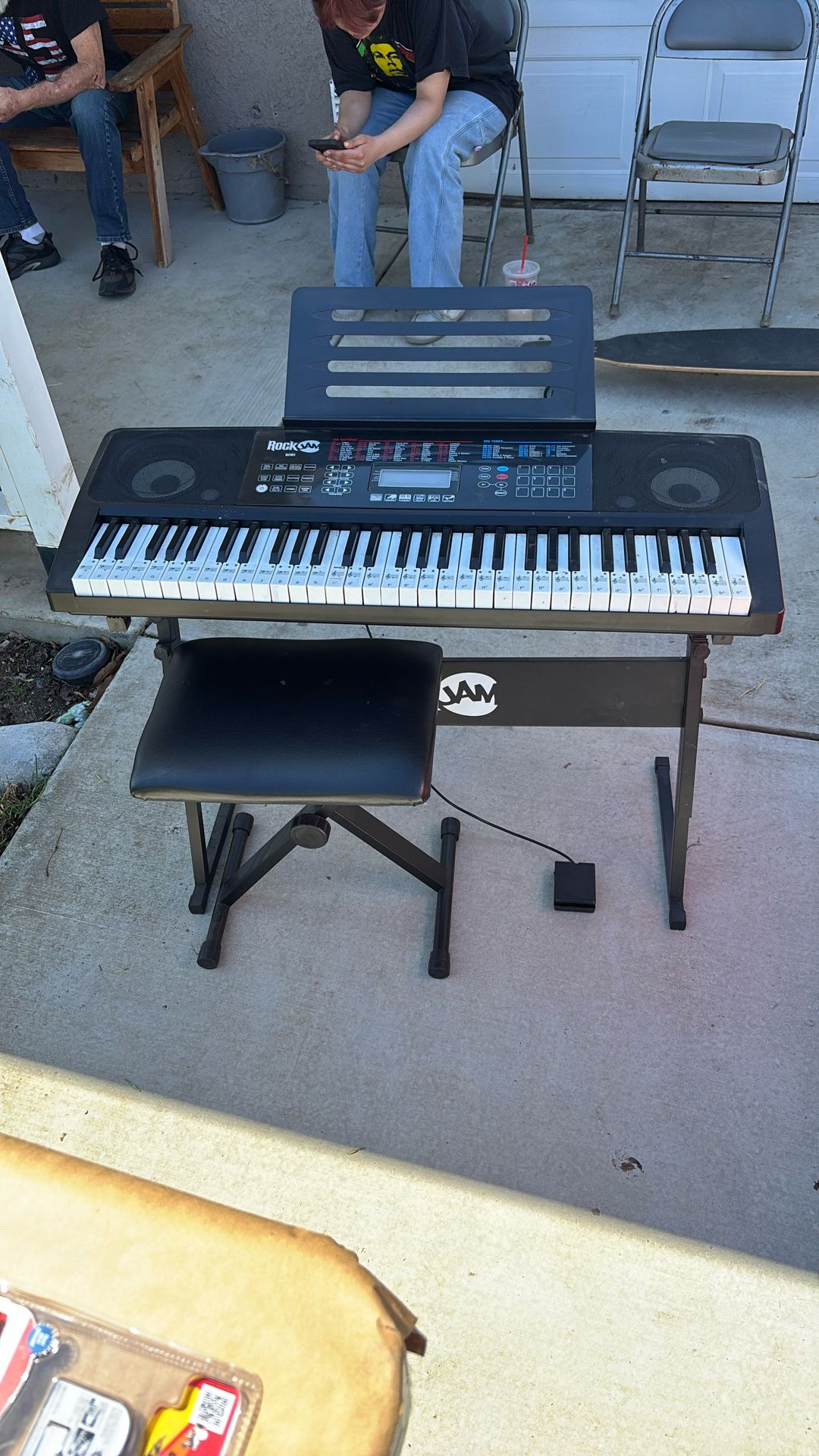 RockJam 61-key electronic keyboard