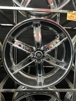 Blade Chrome Rims 24”