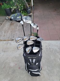 Taylormade M2 & RBLADEZ Golf Club Set Right Handed W/TaylorMade Cart Bag