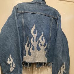 Men Wrangler Denim Jacket Size M 