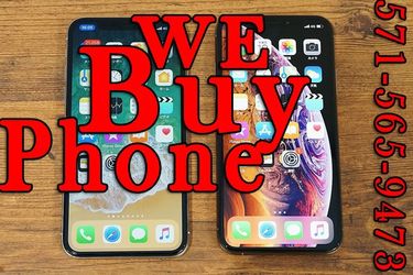 IPHONE XS And X 64 GB FULLY UNLOCKED