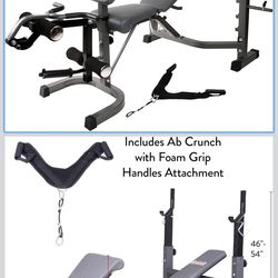 Body Champ Olympic Weight Bench ( New Unwrapped Box)