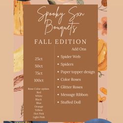 Spooky SZN Bouquets 