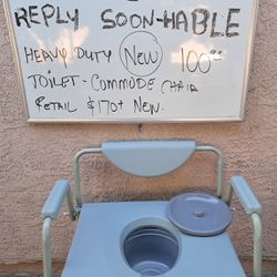 New Toilet Oversized Commodore