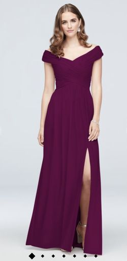 Sangria Davids Bridal Bridesmaids Dress Size 16