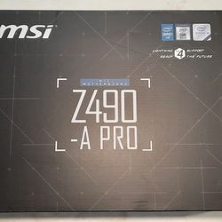 MSI Z490-A PRO MOTHERBOARD 