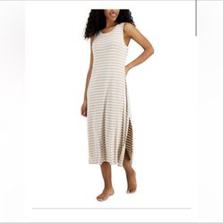 Alfani Women's Sleeveless Crewneck Nightgown/Large/nwt