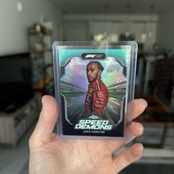 Topps Chrome F1 Lewis Hamilton Speed Demon /199