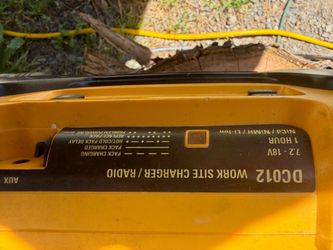 DeWalt charger radio