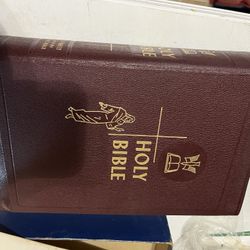 1950 Bible Has Some Writing In It As Shown 