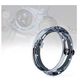 Ring Bracket For 7” Inch Headlight For Motorcycle 