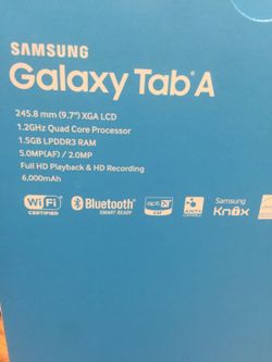 New never open Samsung galaxy tablet A 16gb