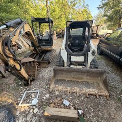 2 Machines (1 Cat 2000, And 1 BobCat 2016)