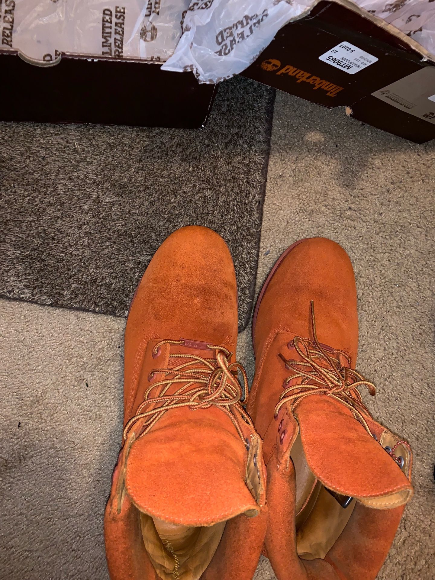 Limited Burnt Orange Timberlands & Af1