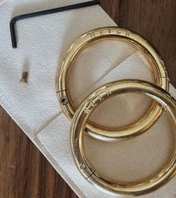 Bullnose Ring Bracelet (Brass) 3”