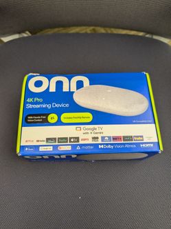 Onn 4k Pro Android TV