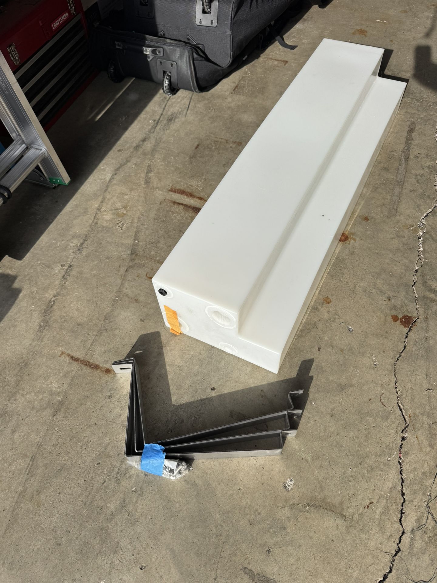 Northwest Conversions 16gal undercarriage water tank for Ford Transit