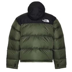 medium Green North Face Puffer 