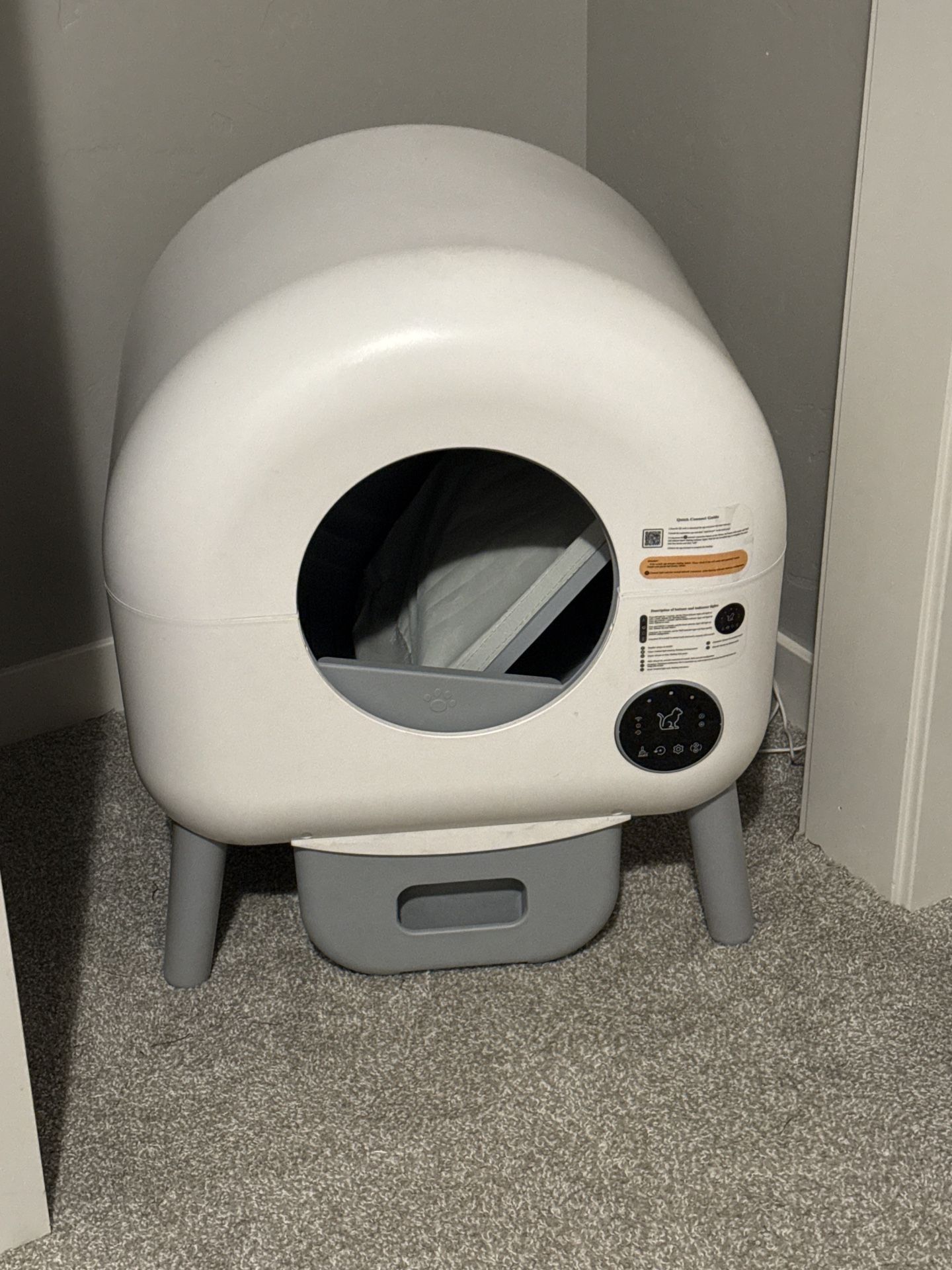 Automatic Self-Cleaning Cat Litter Box