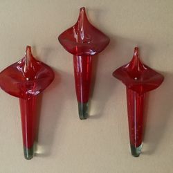 Blown Glass Hanging Vase Jack in the Pulpit