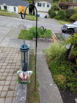 Bird feeder with stand