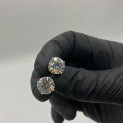 Vvs earrings Passes Diamond Tester- OFFERS-and meetups 0.5