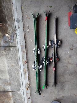 Atomic BLOG 185cm, LINE 171cm, Dynastar 153cm