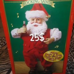 Coca Cola Rocking Santa