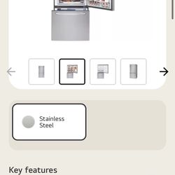 24 Ft.³  LG Refrigerator (7 Years Old)