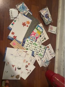 Scrapbooking stickers