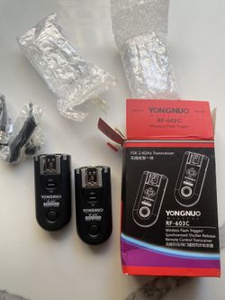 Yongnuo RF-603C Wireless Flash Trigger