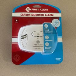 Carbon Monoxide Alarm New 