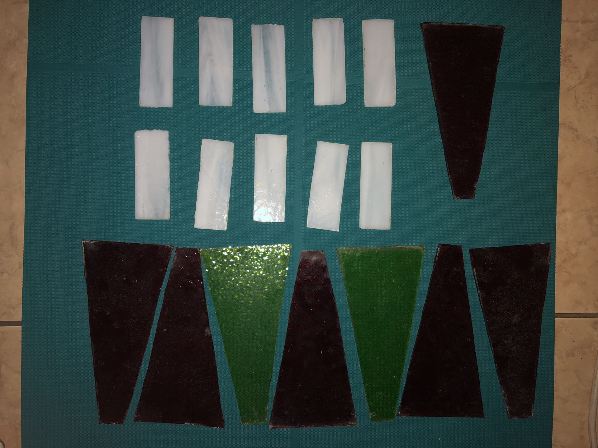 Antique stained glass