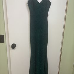 Emerald Green Formal Dress 