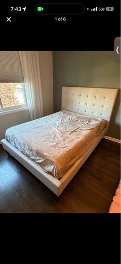 Mattress and bed frame  full size