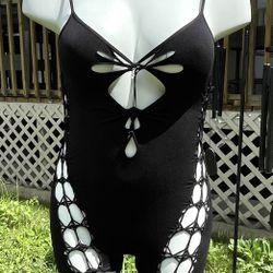 Handmade Braided Catsuit- XS/S