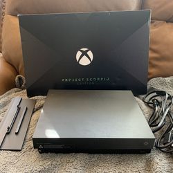 Xbox One X Scorpio Edition In Box 
