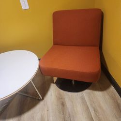 Orange Accent Chair - Commercial 