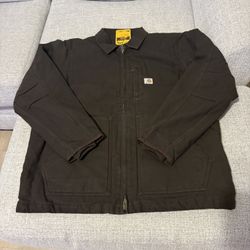 Carharrt Washed Duck Sherpa-Lined Coat