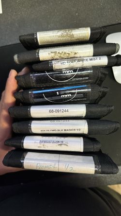 Bunch of 4x4 filters streaks, promises, hbm.  (9 total)