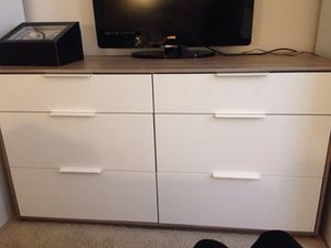 Ikea Nyvoll 6 Drawer Dresser For Sale In Chicago Il Offerup