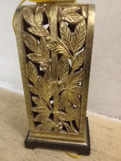 Gold Leaf Lamp