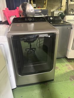 Stainless Steel Gas Dryer Brand Samsung Heavy Duty Everything Works Great With A 3 Months Warranty