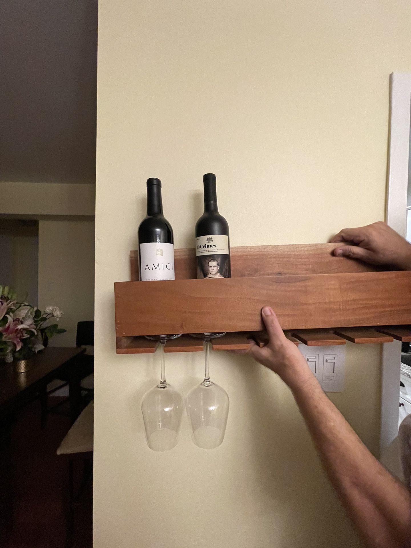 Wine Rack (Bottles & Glasses)