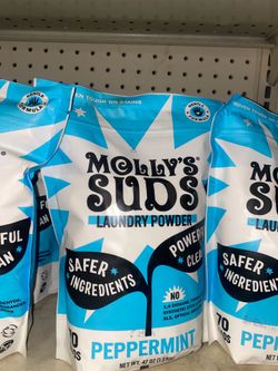 Molly's Suds Unscented HE Deep Cleaning Laundry Detergent Powder 70 Loads