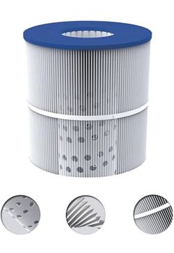 Week special Xtremepower US Pool Filter Cartridge Compatible with Hayward C1750, C1750E, C1900RE, CX1750RE, Pleatco PA175, Unicel C-8417, Filbur FC-12
